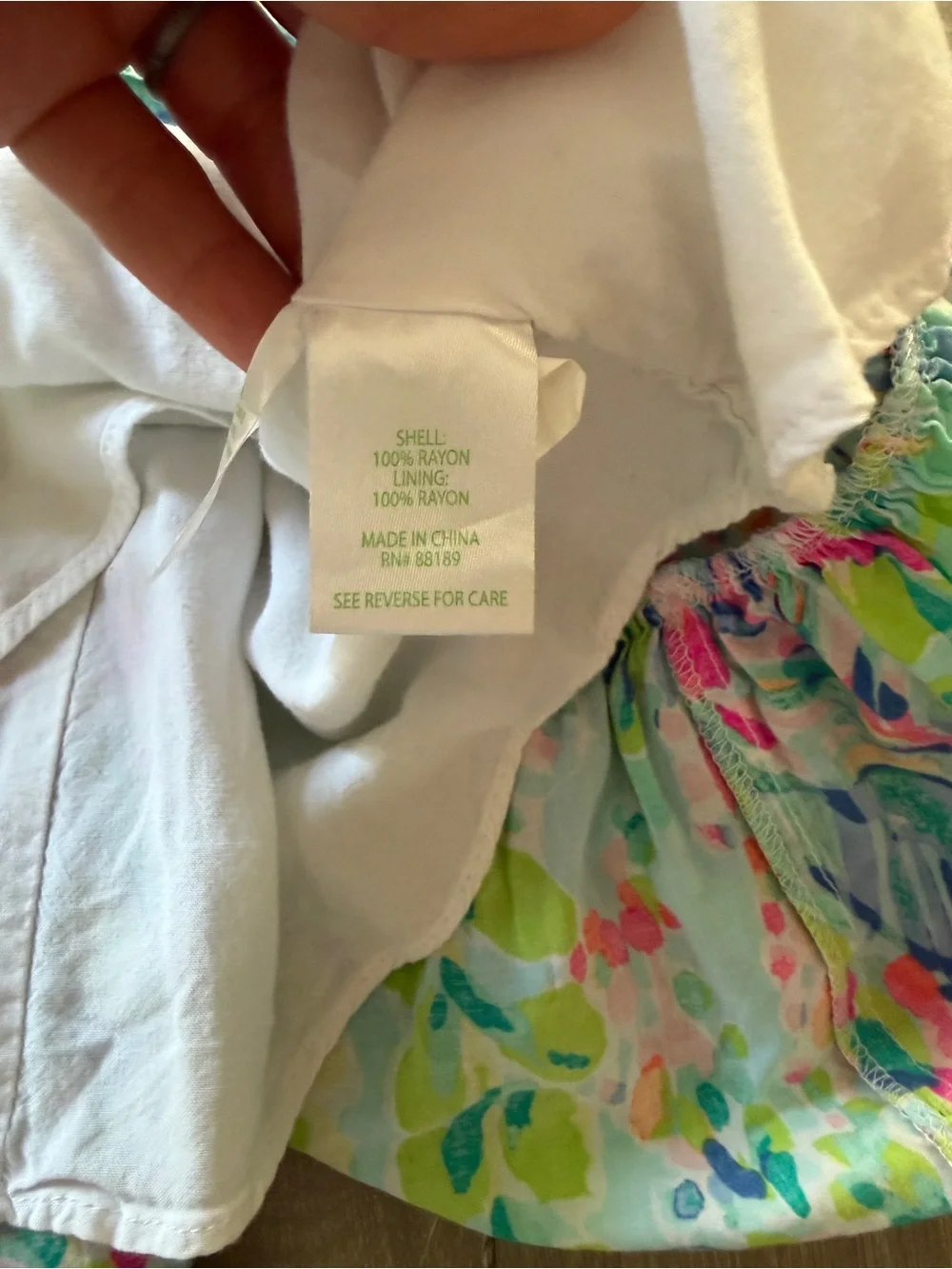 Lilly Pulitzer Morgana Catch The Wave Dress Swing Tiered Colorful Mini 14 - Picture 3 of 6